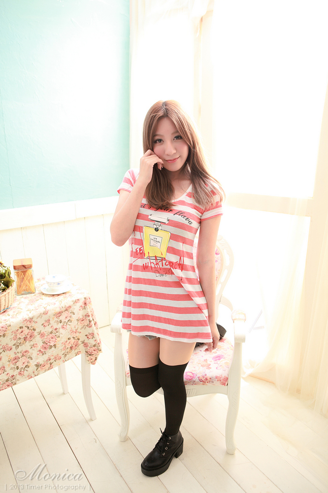 台湾清纯美女-小橘外拍写真 1